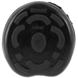 Chausseta de tratamento Hippotonic Comfy X2 em borracha Preto