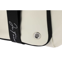 Saco de fim de semana Je t'aime Equithème Cru Branco