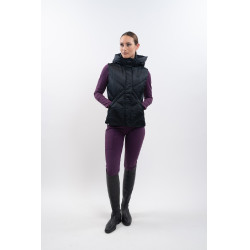 Colete acolchoado sem mangas Harcour Auxane Preto Colete acolchoado sem mangas Harcour Auxane Preto