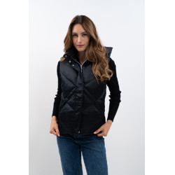 Colete acolchoado sem mangas Harcour Auxane Preto Colete acolchoado sem mangas Harcour Auxane Preto