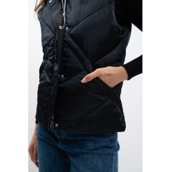 Colete acolchoado sem mangas Harcour Auxane Preto Colete acolchoado sem mangas Harcour Auxane Preto