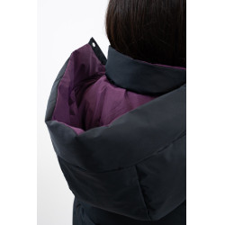 Parka curta Harcour Adele Preto / roxo escuro Violeta
