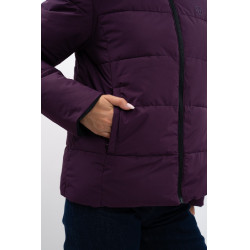 Parka curta Harcour Adele Preto / roxo escuro Violeta