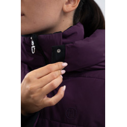 Parka curta Harcour Adele Preto / roxo escuro Violeta