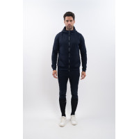 Sweat técnico com fecho de correr Harcour Aron Marinho Azul-marinho