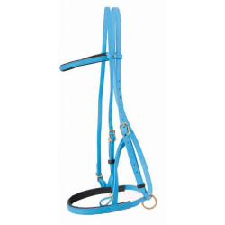 Bridão cabresto Biotack® T de T Azul claro Bridão cabresto Biotack® T de T Azul claro
