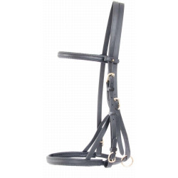 Bridão cabresto Biotack® T de T Preto Bridão cabresto Biotack® T de T Preto