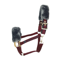 Halster Bucas Show-Line Bordô / preto Bord&amp;ocirc;