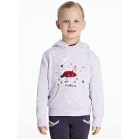 Camisola com capuz Mini LeMieux Romi Lilás