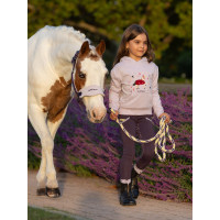 Camisola com capuz Mini LeMieux Romi Lilás Violeta Camisola com capuz Mini LeMieux Romi Lilás Violeta
