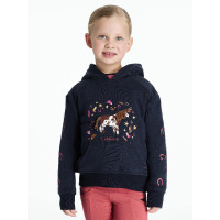 Camisola com capuz Mini LeMieux Romi Marinho Azul-marinho