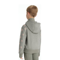 Camisola com capuz Mini LeMieux Romi Alpino Castanho