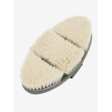 Escova macia com cerdas de cabra Flexi LeMieux Lilás Violeta Escova macia com cerdas de cabra Flexi LeMieux Lilás Violeta