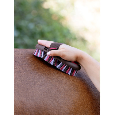 Escova LeMieux Flexi Soft Body Arando Rosa