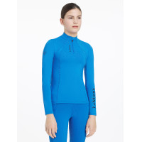 Camada base LeMieux Young Rider Classique de mangas compridas Azul Benetton Camada base LeMieux Young Rider Classique de mangas compridas Azul Benetton