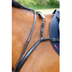 Peitoral LeMieux com ponte Kudos Preto