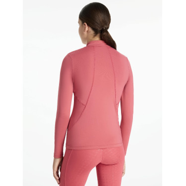 Camada base LeMieux Young Rider Classique de mangas compridas Arando Rosa Camada base LeMieux Young Rider Classique de mangas compridas Arando Rosa