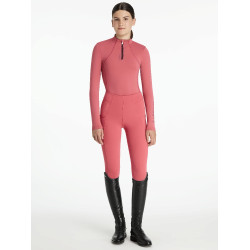 Camada base LeMieux Young Rider Classique de mangas compridas Arando Rosa Camada base LeMieux Young Rider Classique de mangas compridas Arando Rosa
