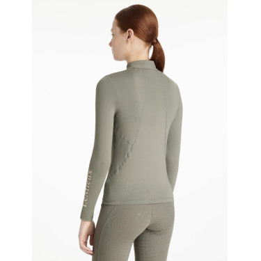 Camada base LeMieux Young Rider Classique de mangas compridas Alecrim Verde