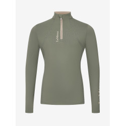 Camada base LeMieux Young Rider Classique de mangas compridas Alecrim Verde