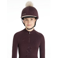 Gorro com pompom removível LeMieux Clássico Preto Gorro com pompom removível LeMieux Clássico Preto