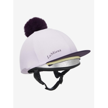 Gorro com pompom removível LeMieux Clássico Lilás Violeta