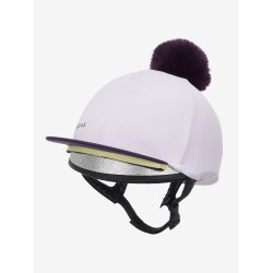 Gorro com pompom removível LeMieux Clássico Lilás Violeta