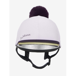 Gorro com pompom removível LeMieux Clássico Lilás Violeta
