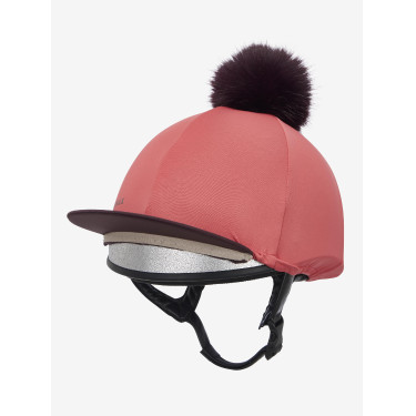 Gorro com pompom removível LeMieux Clássico Arando Rosa