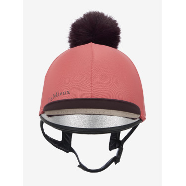 Gorro com pompom removível LeMieux Clássico Arando Rosa