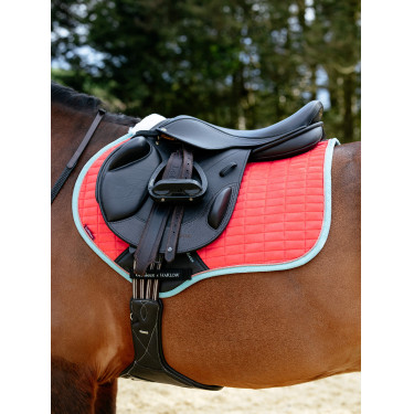 Tapis LeMieux Square CSO Harlow Coral Crush Tapis LeMieux Square CSO Harlow Coral Crush