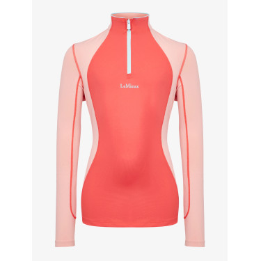 Base Layer de mangas compridas Young Rider LeMieux Harlow Coral Base Layer de mangas compridas Young Rider LeMieux Harlow Coral