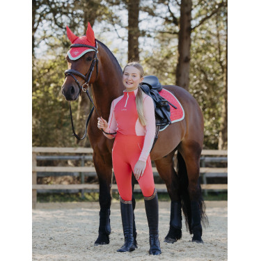 Base Layer de mangas compridas Young Rider LeMieux Harlow Coral Base Layer de mangas compridas Young Rider LeMieux Harlow Coral