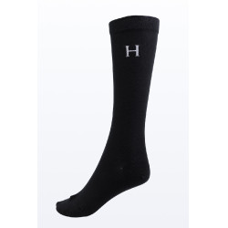 Meias Harcour Aiko pack de 3 Cacau / preto / tartan Meias Harcour Aiko pack de 3 Cacau / preto / tartan