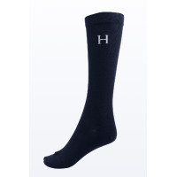 Meias Harcour Aiko pack de 3 Cacau / preto / tartan