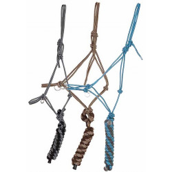 Cabresto side pull etológico com corda T de T Cabresto side pull etológico com corda T de T