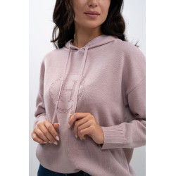 Sweat em malha Harcour Aurelia Peônia Rosa