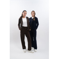 Casaco com fecho de malha Harcour Amelie Cacau Castanho Casaco com fecho de malha Harcour Amelie Cacau Castanho