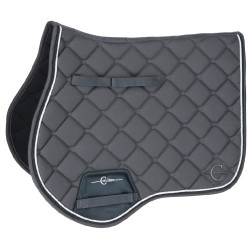 Almofada de sela Salvina Covalliero Grafite Cinzento