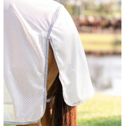 Camisa anti-moscas Horseware Amigo Bug Rug Pony Prata / cinza titânio / prata