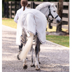 Camisa anti-moscas Horseware Amigo Bug Rug Pony Prata / limão / marinho / rosa / azul