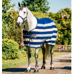 Cobertor de lã Horseware Newmarket Poney Fleece Cooler Marine witney Azul-marinho