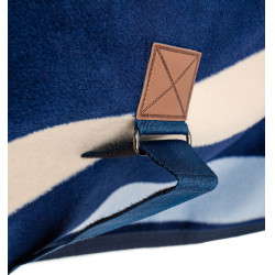Cobertor de lã Horseware Newmarket Poney Fleece Cooler Marine witney Azul-marinho