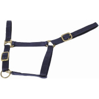 Cilha sintética forrada com camurça T de T Azul-marinho