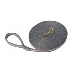 Sela de trabalho acolchoada T de T Cinza / rosa Cinzento