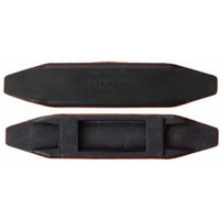 Protetor de borracha para corrente T de T Preto