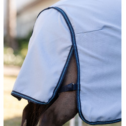 Capa Horseware com pescoço resistente a rasgos Amigo para mini Azul céu / marinho / azul elétrico Capa Horseware com pescoço resistente a rasgos Amigo para mini Azul céu / marinho / azul elétrico