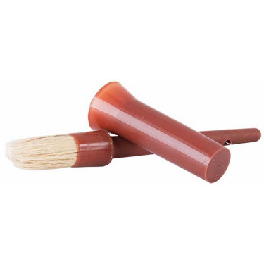 Pincel para cascos + tampa T de T Castanho escuro