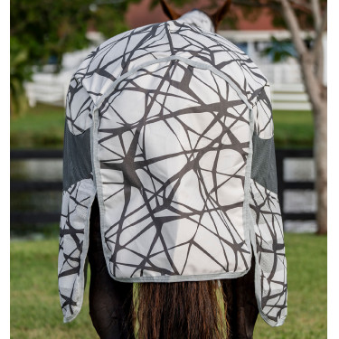 Capa anti-moscas Horseware Camuflagem 3-em-1 Amigo® CamoFly Estampa camuflada / cinza Motivos Capa anti-moscas Horseware Camuflagem 3-em-1 Amigo® CamoFly Estampa camuflada / cinza Motivos