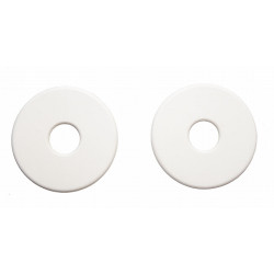 Anilhas de borracha para embocadura T de T Branco